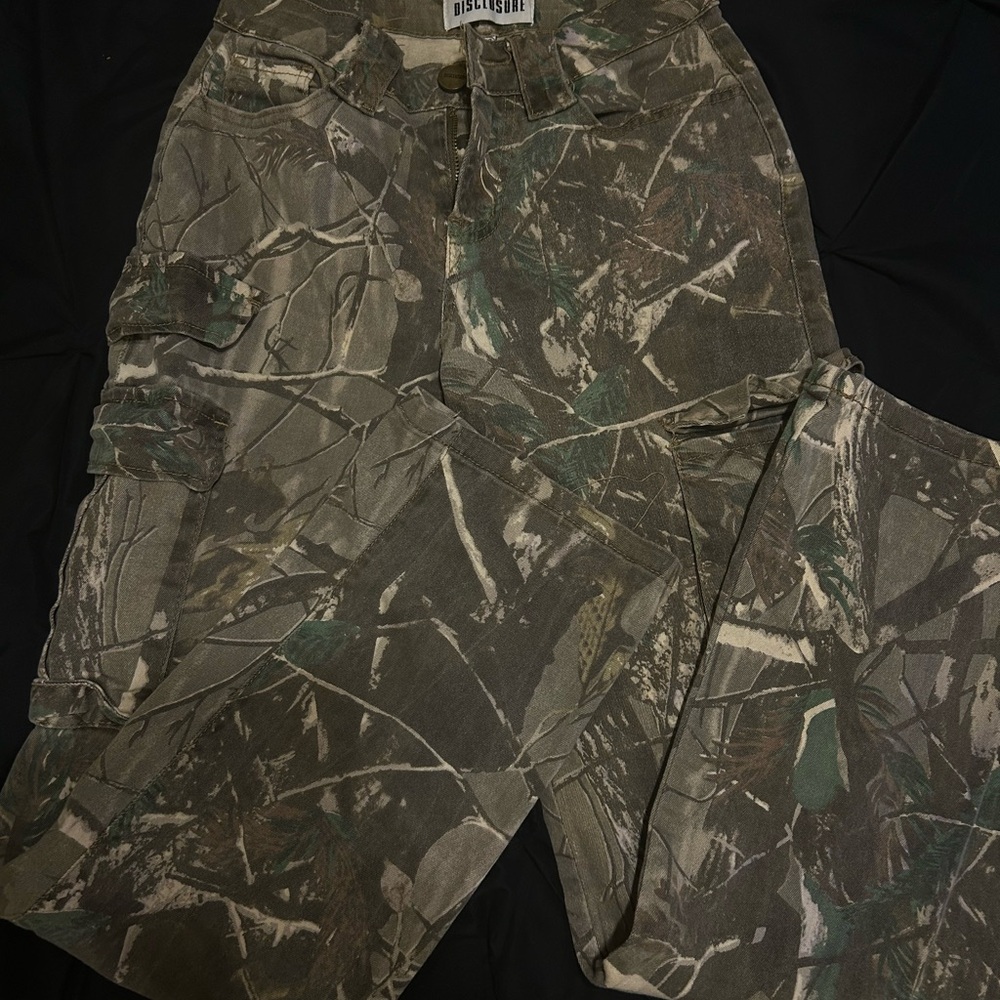 Disclosure Camo Cargo Pants